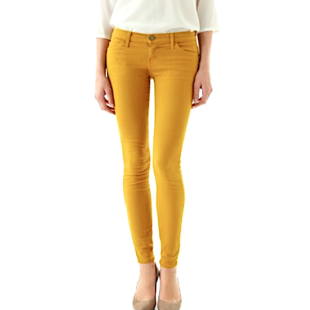 Current and Elliot Yellow Corduroys- 24